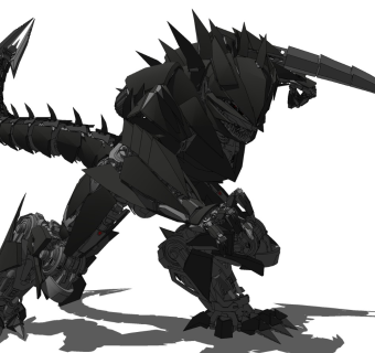 精细机器人模型 (33)